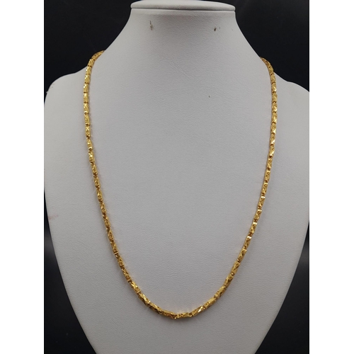 2 - A LARGE MIXED LOT OF GOLD JEWELLERY TO INCLUDE:  6 X 22K GOLD NECKLACES  192.9gms
6 X 22K GOLD CHAIN... 