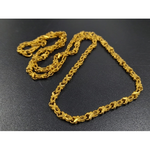 2 - A LARGE MIXED LOT OF GOLD JEWELLERY TO INCLUDE:  6 X 22K GOLD NECKLACES  192.9gms
6 X 22K GOLD CHAIN... 