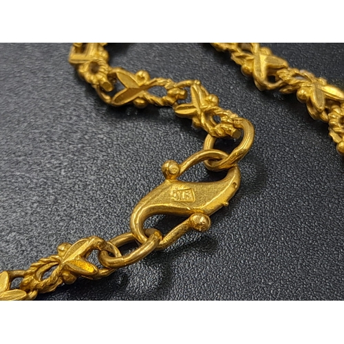 2 - A LARGE MIXED LOT OF GOLD JEWELLERY TO INCLUDE:  6 X 22K GOLD NECKLACES  192.9gms
6 X 22K GOLD CHAIN... 