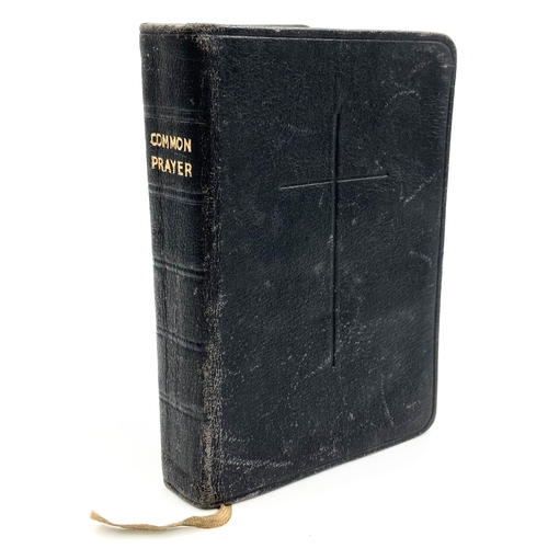 436 - A 1940s Royal Masonic School for Boys Common Prayer Book. Signed by the Chaplain of St Albans.