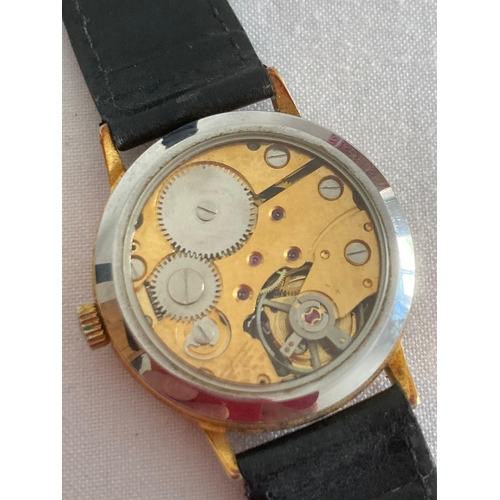 91 - Vintage AVIA SKELETON WRISTWATCH in full working order.Having skeleton front and back, manual windin... 