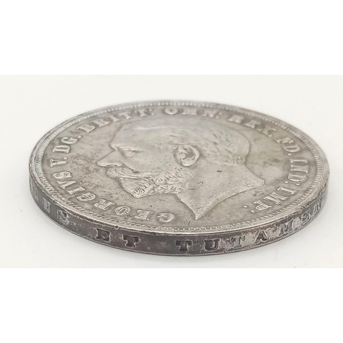 386 - Two 1935 George V Rocking Horse Silver Crown Coins. 
56.55g total weight. Very fine condition but pl... 