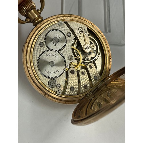 10 - Vintage Rolex pocket watch AF, ticks on its back but stops