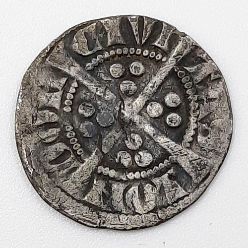 570 - An Edward I Silver Hammered Penny. 1272 - 1307.
1.19g. 18mm diameter. Please see photos for conditio... 