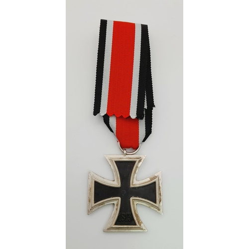 264 - 3rd Reich Iron Cross 2nd Class. Very good condition in original packet of issue. Correct ribbon leng... 