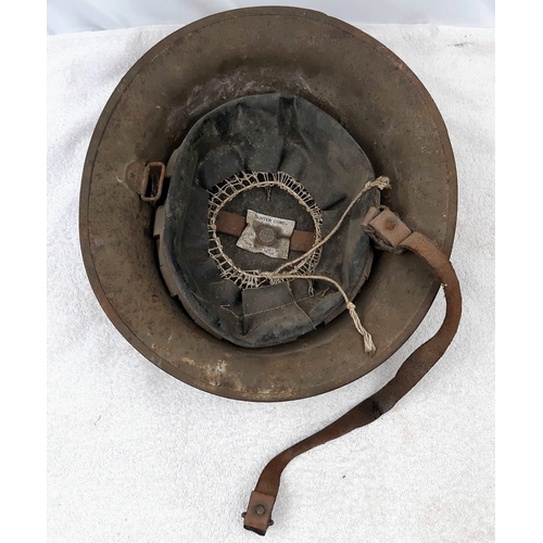 199 - WW1 Somme Barn Find British Brodie Helmet. In as found condition. A nice honest piece.