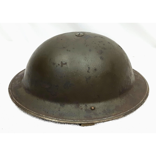 202 - WW2 British MK II Combined Op’s Helmet. Worn by some of troops on D-Day.