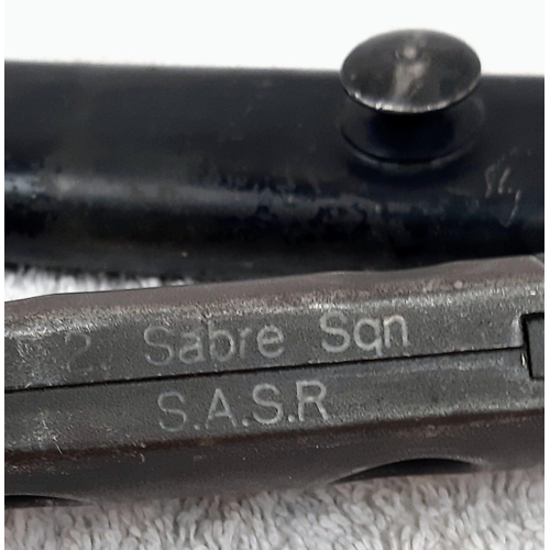 278 - Vietnam War Era-Australian S.L.R Bayonet used by Sabre Squadron- S.A.S Regiment.