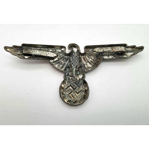 421 - 3rd Reich Waffen SS Cap Eagle and Skull. RZM Marked D&S Gesch.