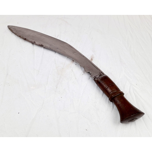 511 - WW1 Gurkha Kukri Knife Complete with the Karda + Chakmak Knives.