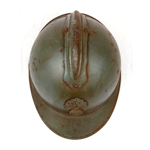 55 - WW1 French 1915 Model Infantry Adrian Helmet.