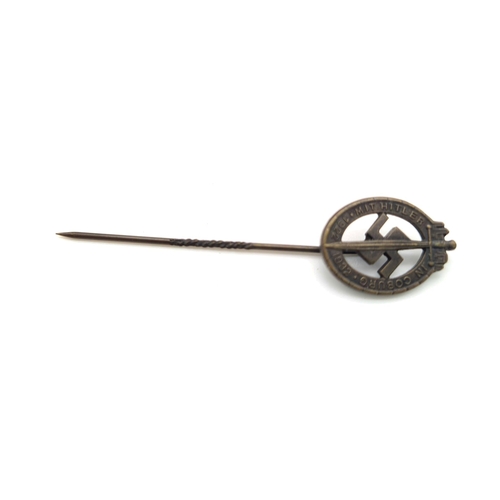 693 - 3rd Reich Das Coburger Abzeichen Lapel Pin. Struck in 1932 to Commerate Being with Hitler on the 192... 