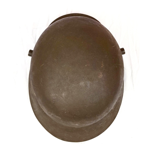 135 - WW1 German M18 Stahlhelm Helmet and Liner.