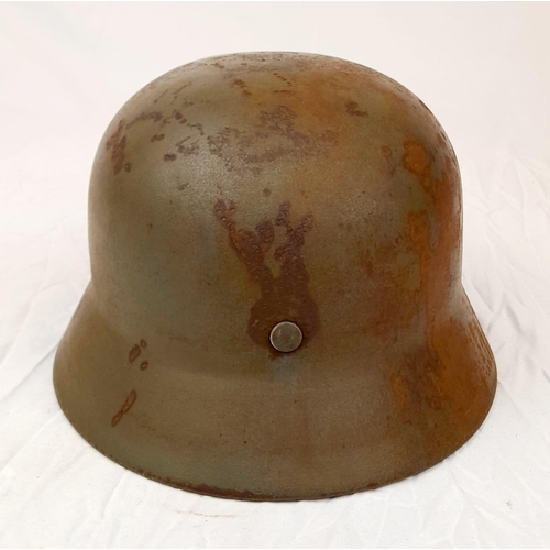 62 - WW2 German Luftwaffe M40 Helmet with Liner.