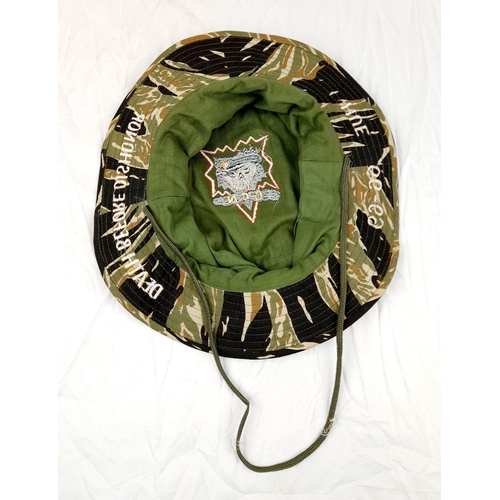 665 - Vietnam War Era Special Forces Tour Boonie Hat 1966-1969.