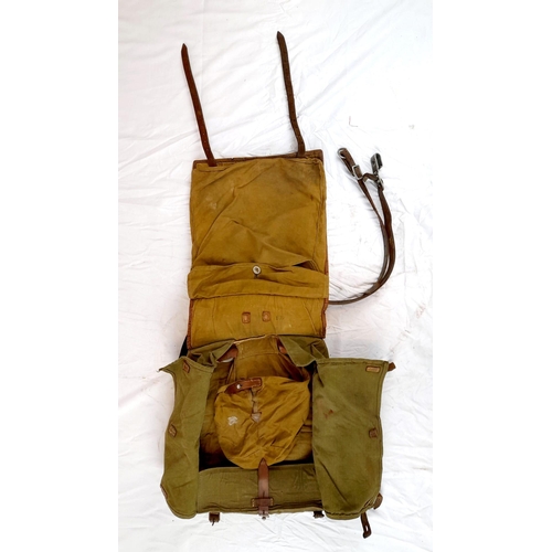 100 - WW2 German 1939 Dated Tournister “Pony Pack”.