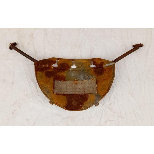 400 - WW2 British Home Front A.R.P Safety Visor. Helmet Attachment.