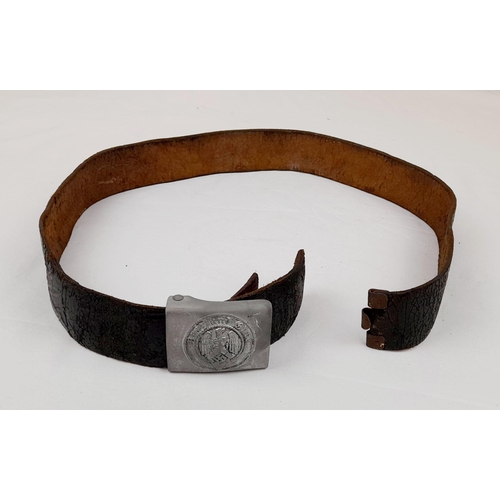 128 - WW2 German Hitler Youth Belt and Buckle.