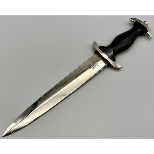 177 - Vintage SS German Third Reich Dagger (Most likely retrospective copy) 38cm Length