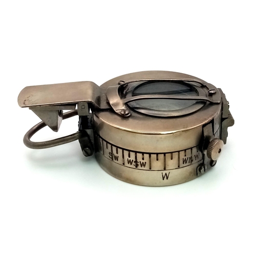 326 - Vintage Stanley London 1935 Compass Full Working Order