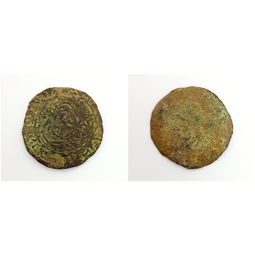 999 - Nine Medieval Jeton Tokens. Please see photos for conditions. A/F.