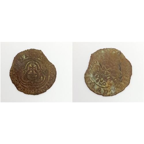 999 - Nine Medieval Jeton Tokens. Please see photos for conditions. A/F.