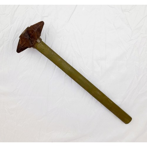 588 - WW1 British Trench Mace, Cast from an Original Found on the Somme.