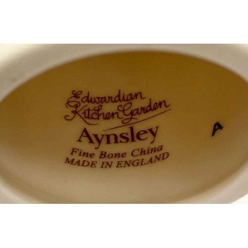 828 - A Pair of Vintage Aynsley Bone China Egg Coddlers.  7cm.