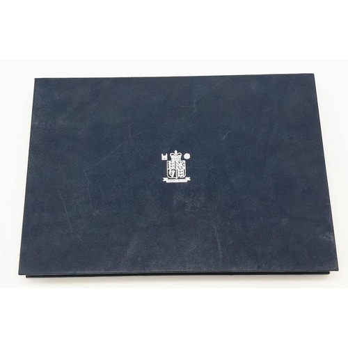 596 - A Royal Mint George V Silver Circulation Coin Collection. Comes in a presentation case with certific... 