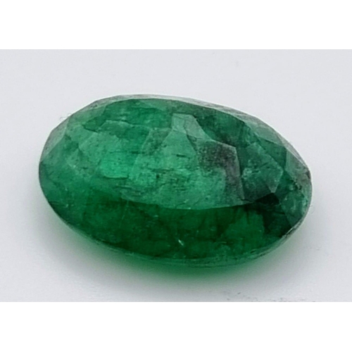 1180 - 13.24 Ct Emerald, Oval Shape, IGL&I Certified