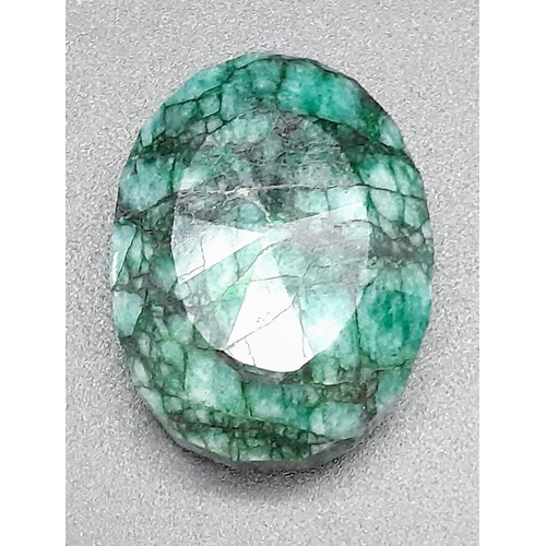 380 - 321.60 Ct Emerald , Oval Shape, IGL&I Certified.