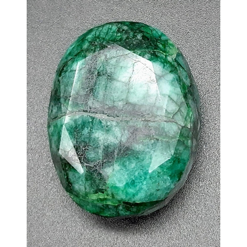 380 - 321.60 Ct Emerald , Oval Shape, IGL&I Certified.