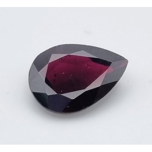 395 - Lot of 3 Gemstones - 1.05 Ct  Mixed Cut Almandine Garnet, 8.25 Ct Pyrope Garnet, 4.56 Ct Carved Pink... 