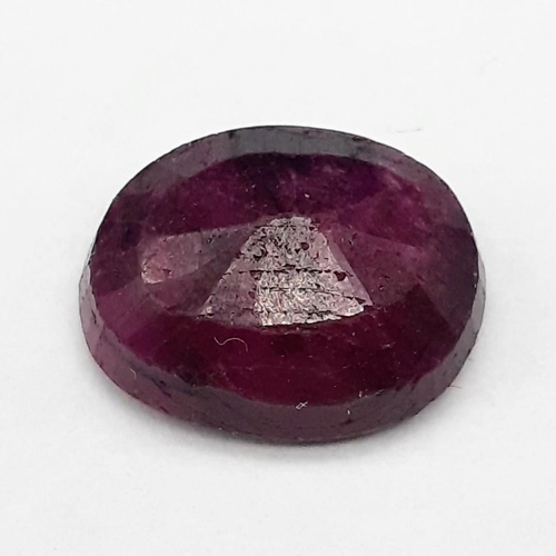 764 - 8.45 Ruby, Oval Shape, GLI Certified