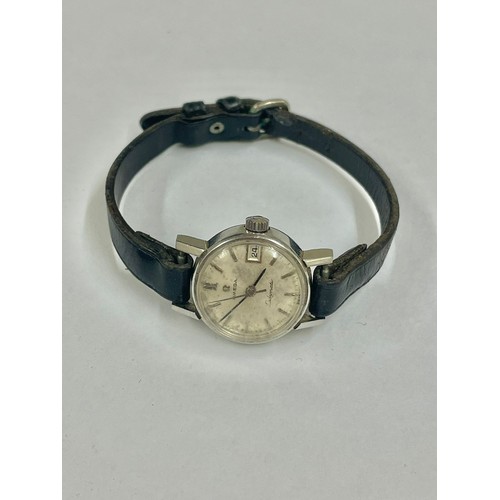 837 - Vintage ladies automatic omega watch ( working but setting hands a little stiff )