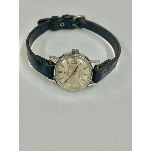 837 - Vintage ladies automatic omega watch ( working but setting hands a little stiff )