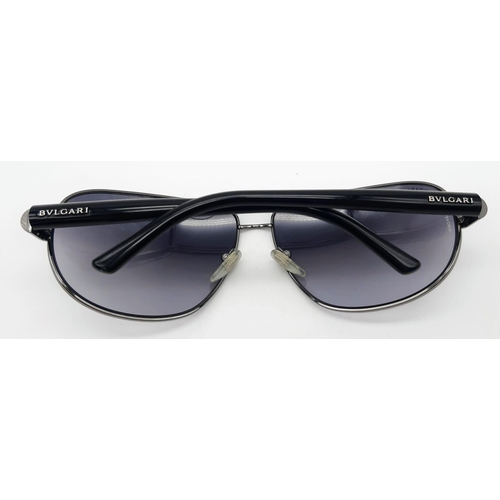 547 - A PAIR OF BVLGARI SUNGLASSES WITH CASE     9146