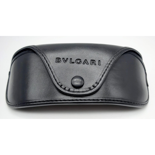 547 - A PAIR OF BVLGARI SUNGLASSES WITH CASE     9146