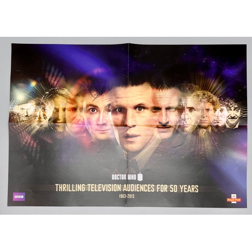 673 - A Limited Edition Doctor Who 50th Anniversary Stamp Cover Set with Tardis Postmark.