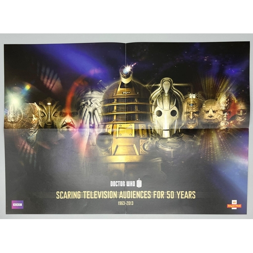 673 - A Limited Edition Doctor Who 50th Anniversary Stamp Cover Set with Tardis Postmark.