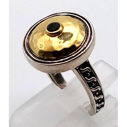 1099 - 4 LADIES SILVER FASHION RINGS.  20.3gms