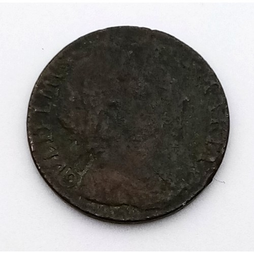 738 - Two William and Mary 1/4 Penny Coins. 1694. Please see photos for conditions.