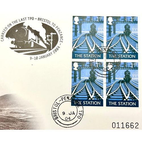 878 - A Selection of 1st Day Covers and Commemorative Stamps. To Include: Traveling Post Office, Flying Sc... 