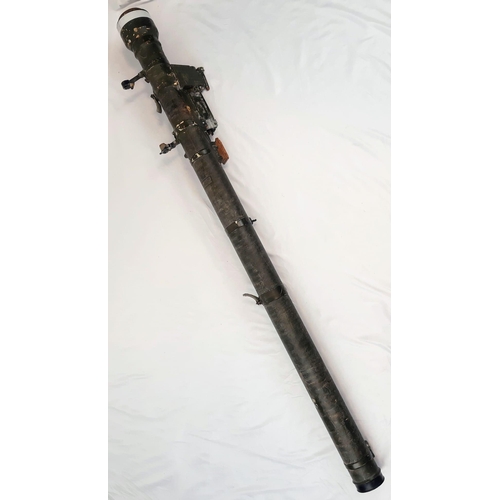 18 - A STRELA-2 ROCKET LAUNCHER TUBE (DEACTIVATED) 145cms IN LENGTH WITH COLLAPSABLE SIGHTS.