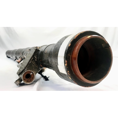 18 - A STRELA-2 ROCKET LAUNCHER TUBE (DEACTIVATED) 145cms IN LENGTH WITH COLLAPSABLE SIGHTS.