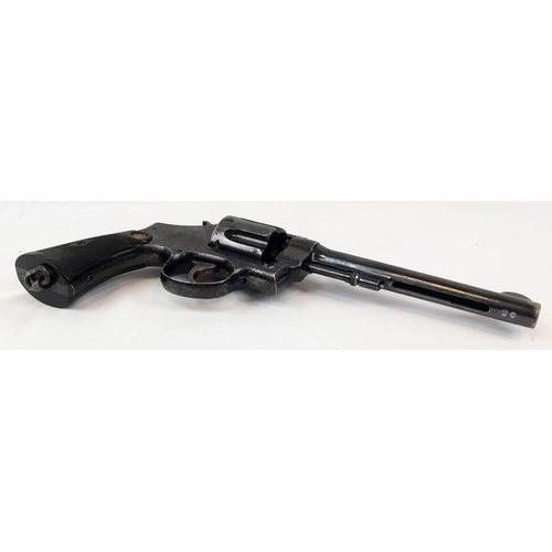 7 - A GENUINE SMITH & WESSON SERVICE REVOLVER (DEACTIVATED) WITH REVOLVING BARREL AND FAMOUS SMITH & WES... 