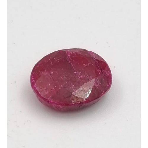 512 - Lot of 3.  2.950ct Natural Tanzanite  GLI Certified. 6.750ct natural Ruby  GLI Certified. 4.35ct Nat... 