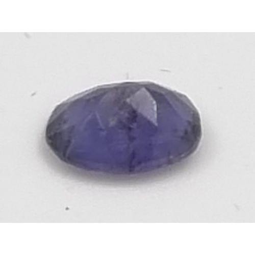 525 - Lot of 3. GLI Certified Gemstones.  2.040ct Natural Almandine Garnet. 0.650ct natural Iolite. 2.7ct ... 