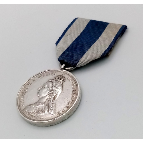 259 - Queen Victoria diamond jubilee medal 1897 - un-named as issued. Has a few edge nicks. VF