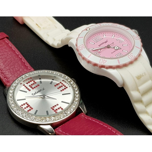 364 - Lot of 4 ladies fun watches.